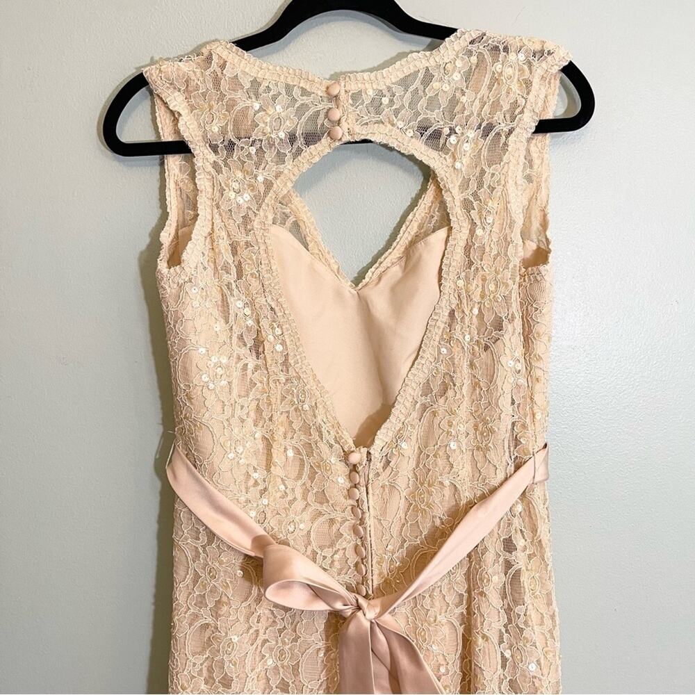 Mori Lee Lace‎ Bridesmaid Dress Cream - Picture 16 of 16